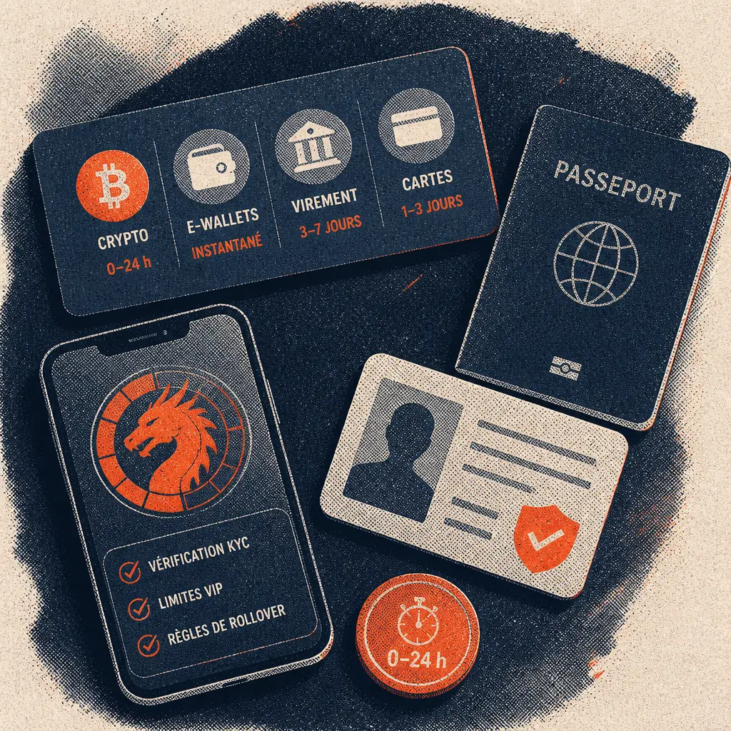 Dragonia Casino retrait : méthodes, délais et limites visual guide for Dragonia Casino